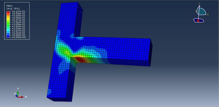 Abaqus Concrete structure