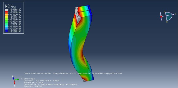 Abaqus Concrete structure