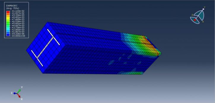 Abaqus Concrete structure