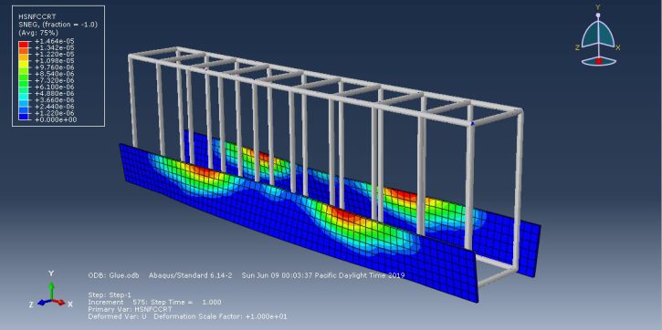 Abaqus Concrete structure