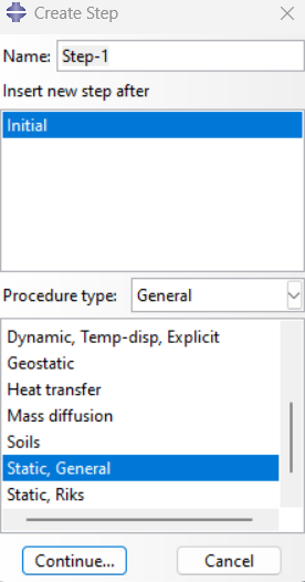 Defining step