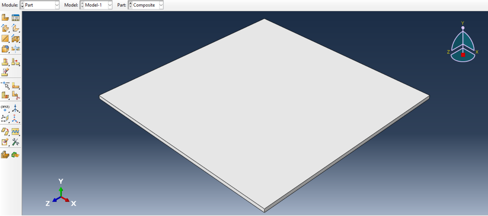 Composite Plate 3D model