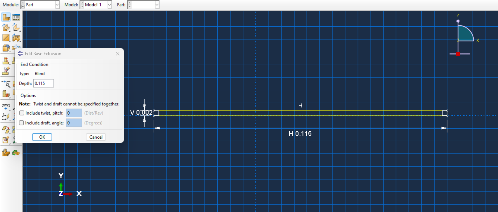 Sketching Composite Plate